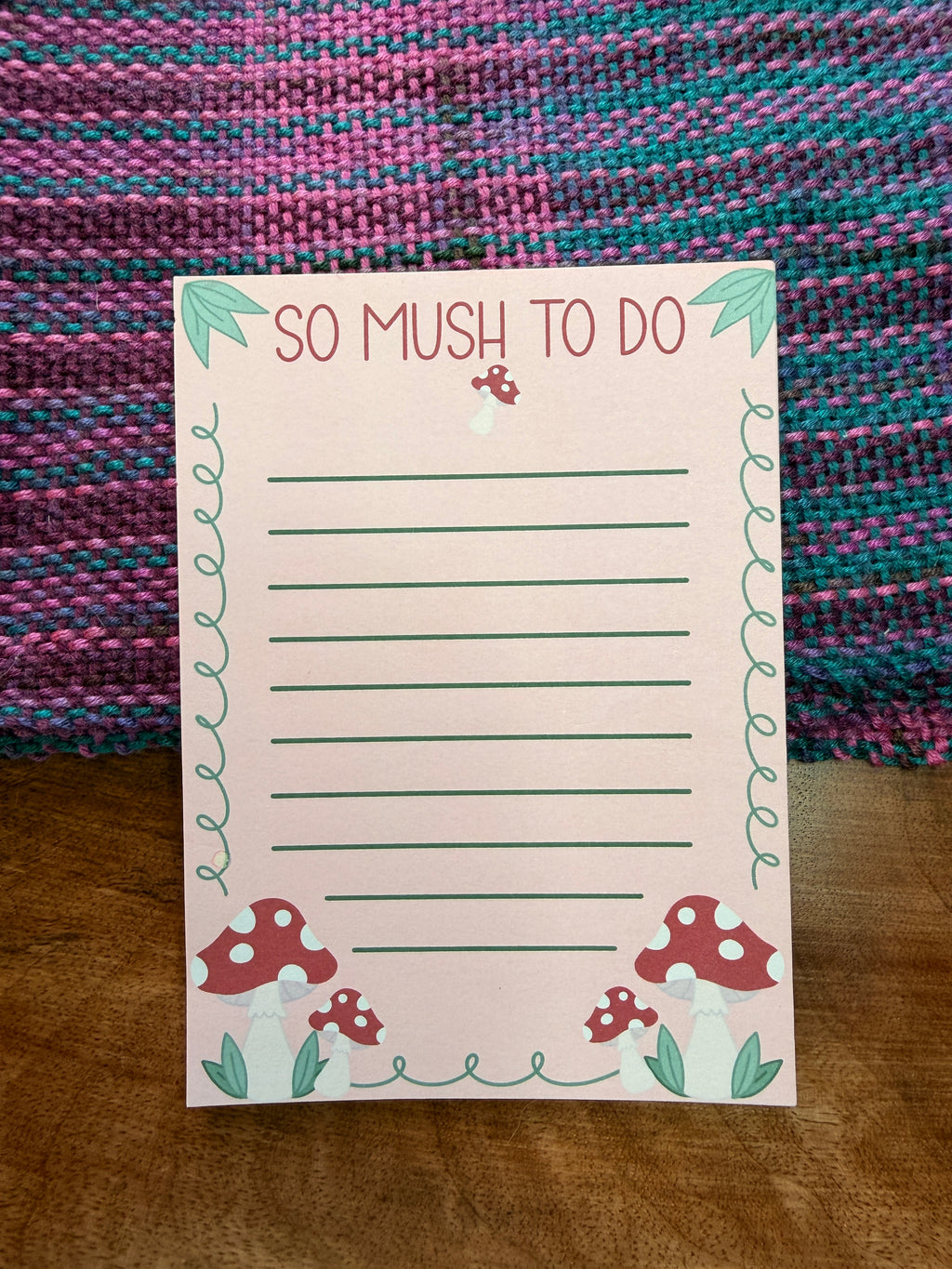 So Mush To Do Notepad