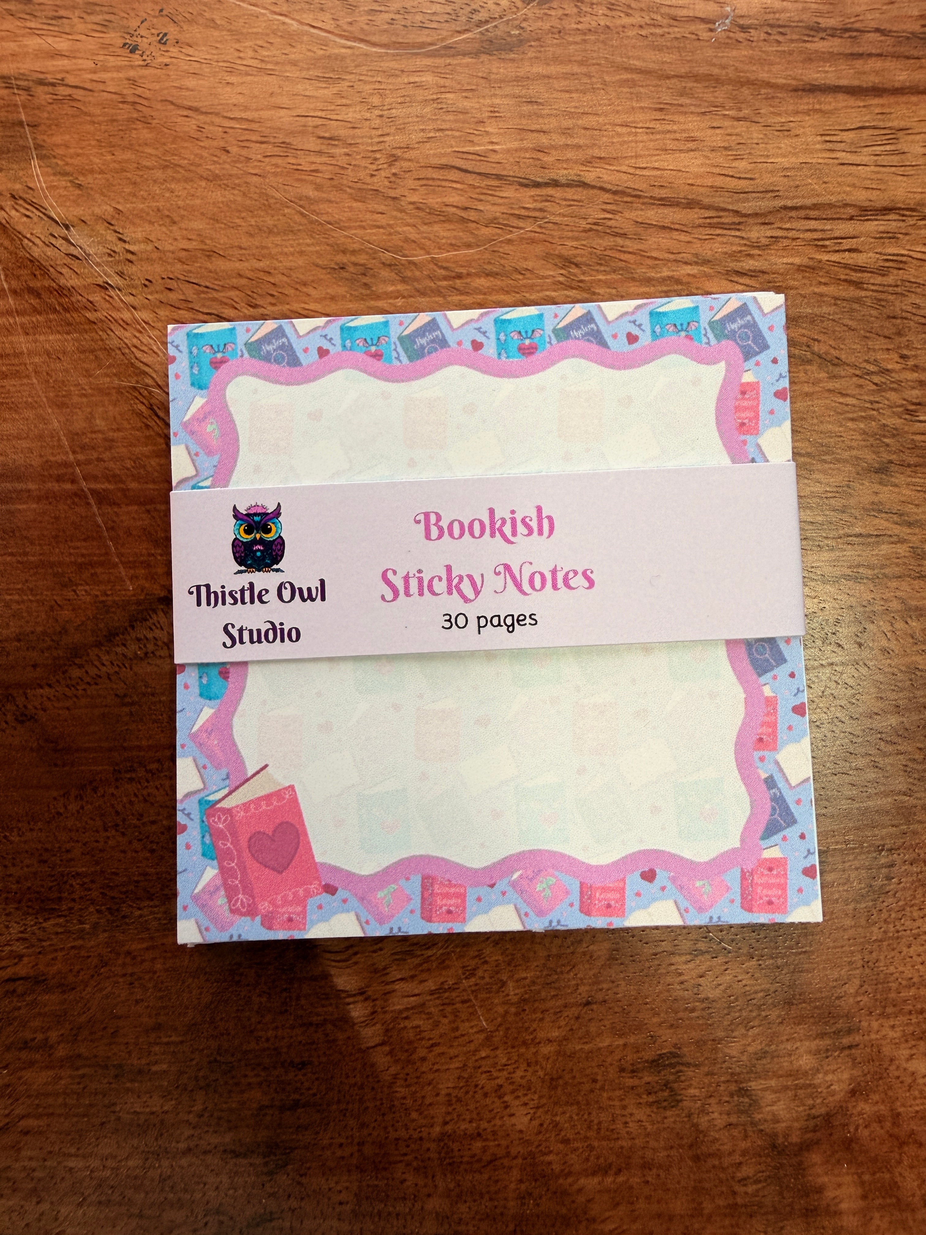 Bookish Sticky Notes