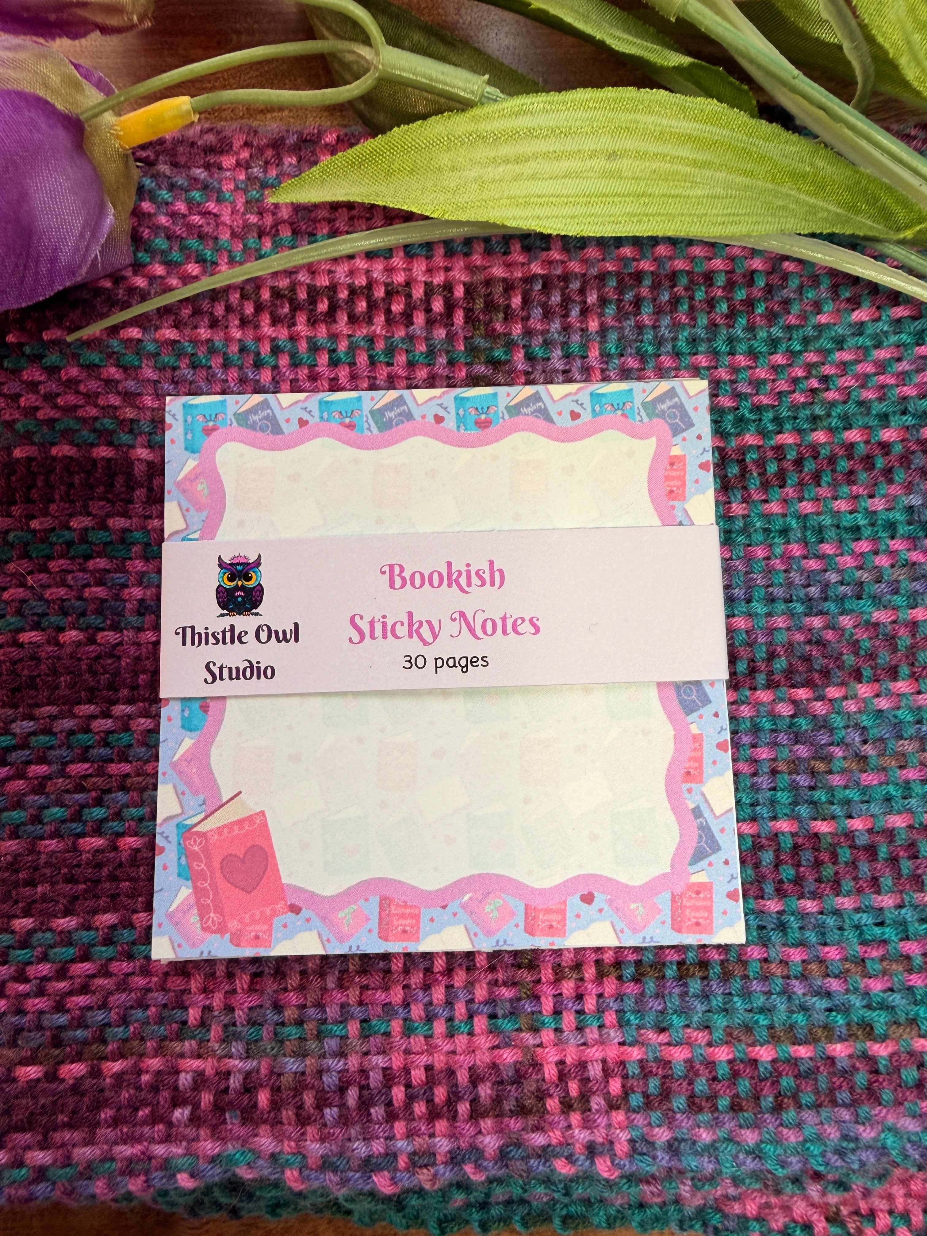 Bookish Sticky Notes