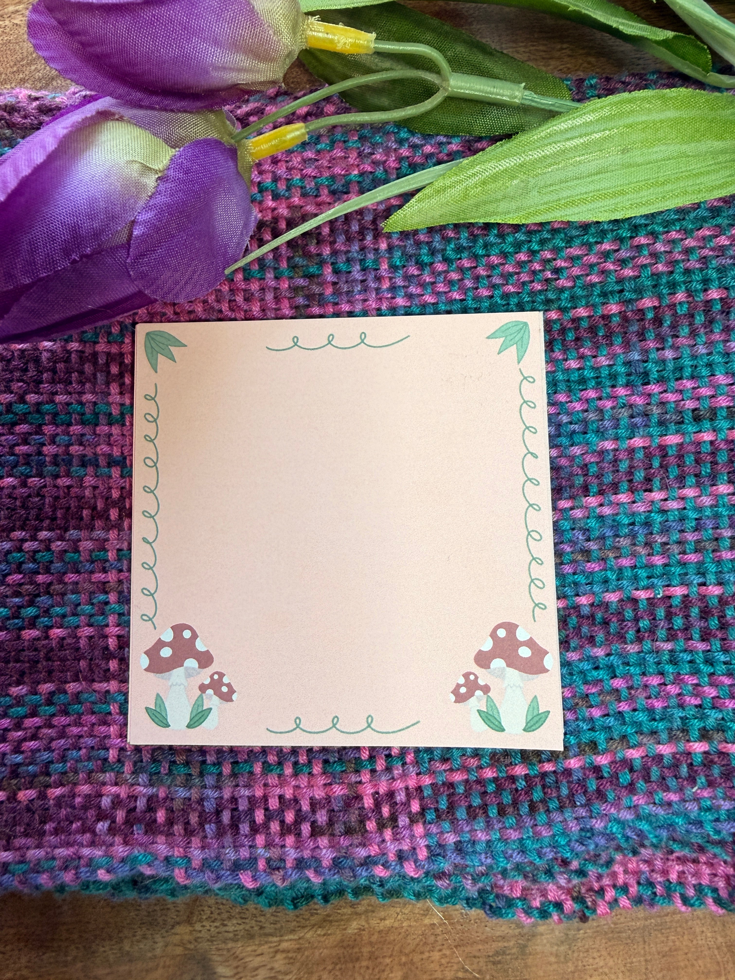 Mushroom Sticky Notes