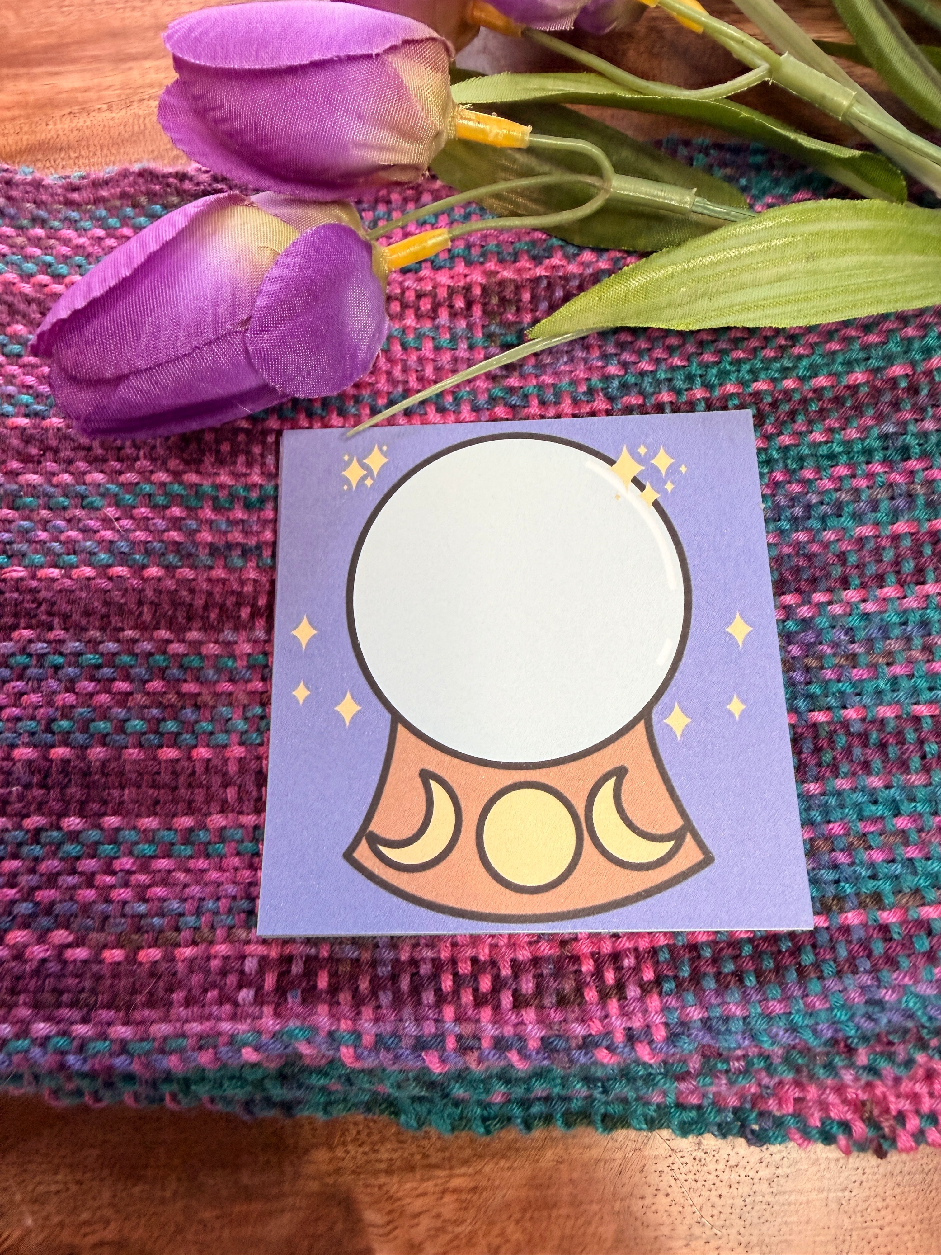 Crystal Ball Sticky Notes