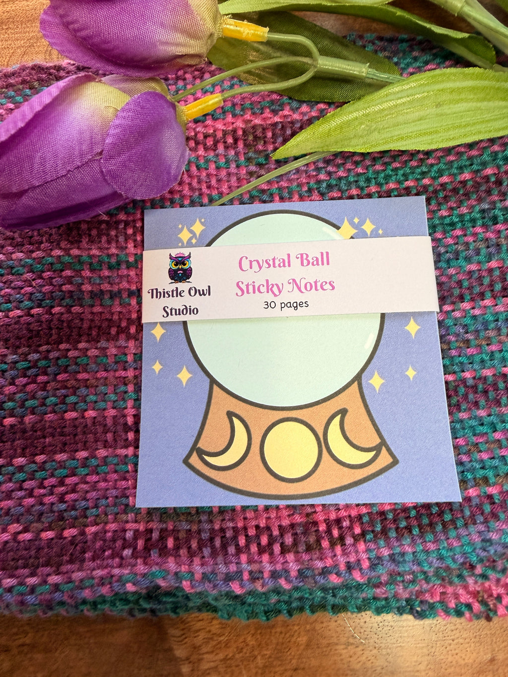 Crystal Ball Sticky Notes