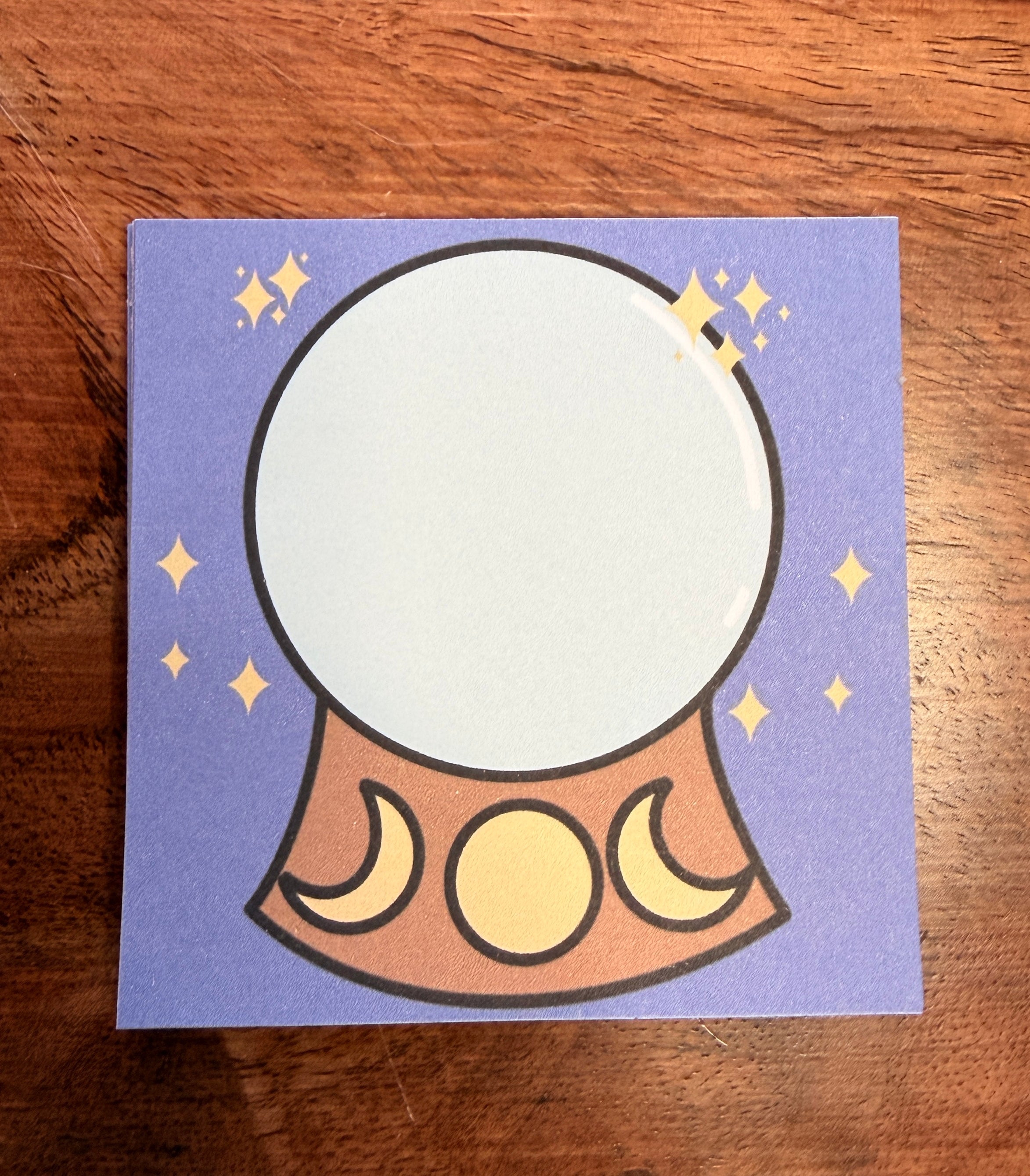 Crystal Ball Sticky Notes