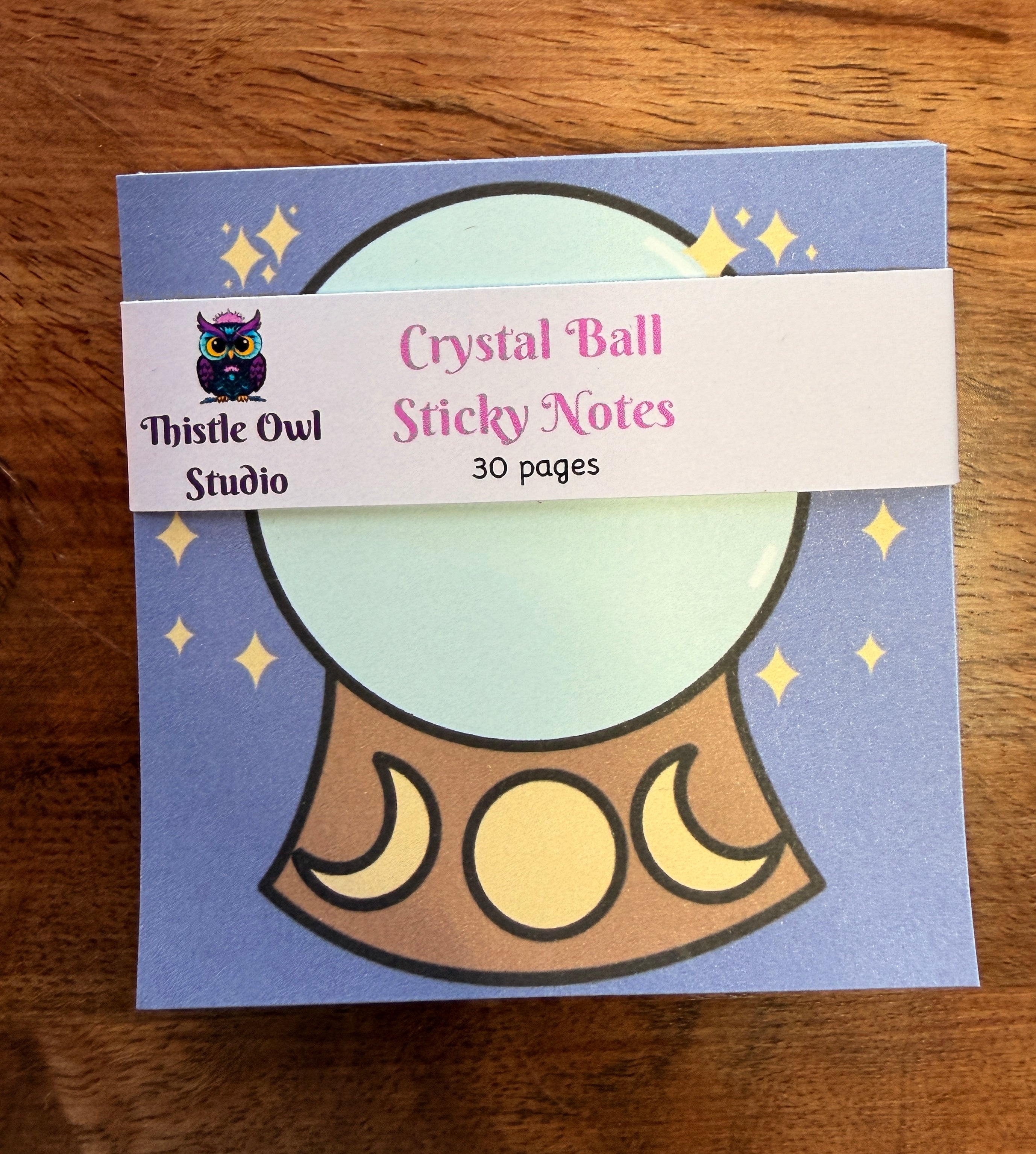 Crystal Ball Sticky Notes