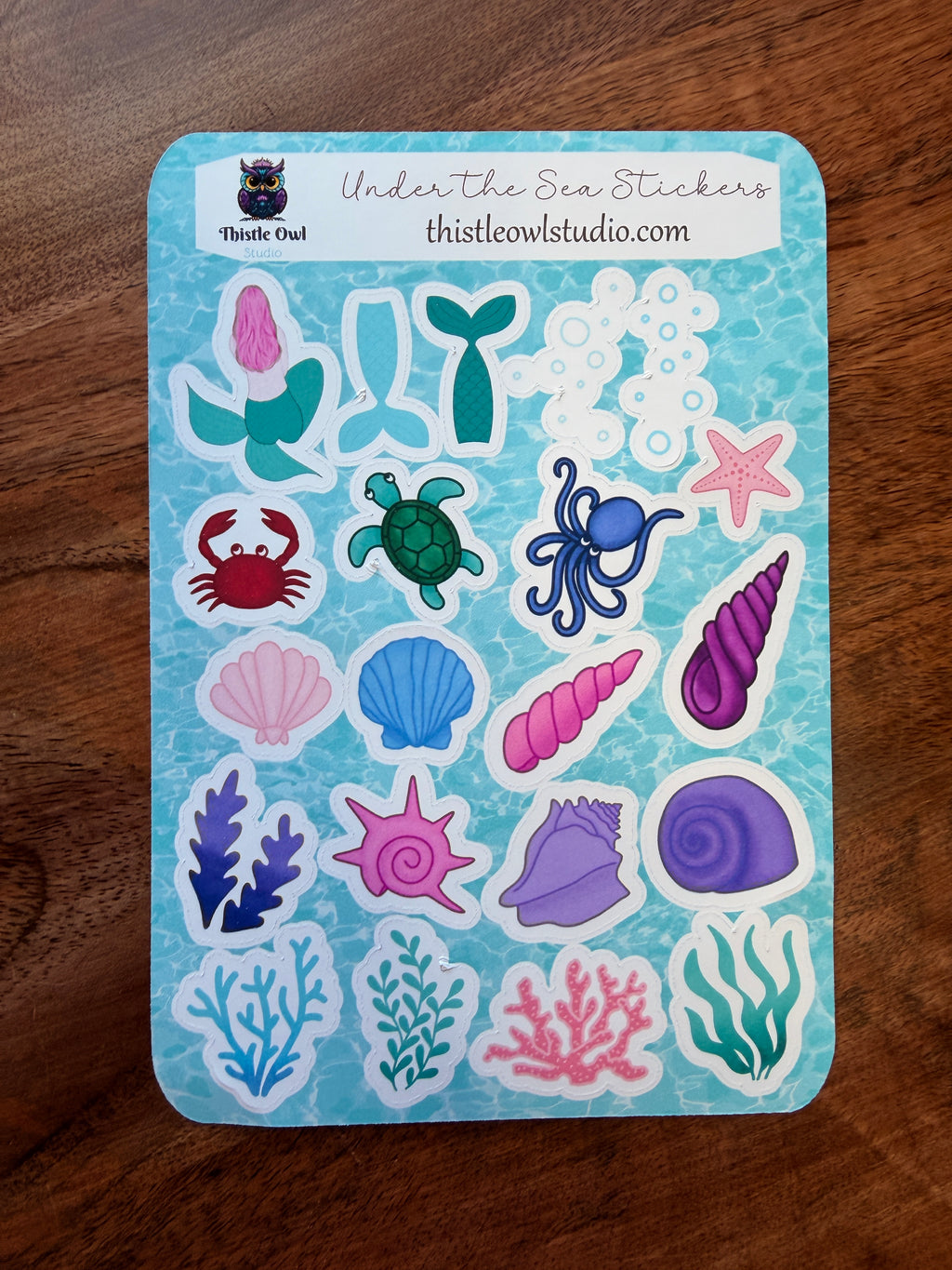 Under the Sea Sticker Sheet
