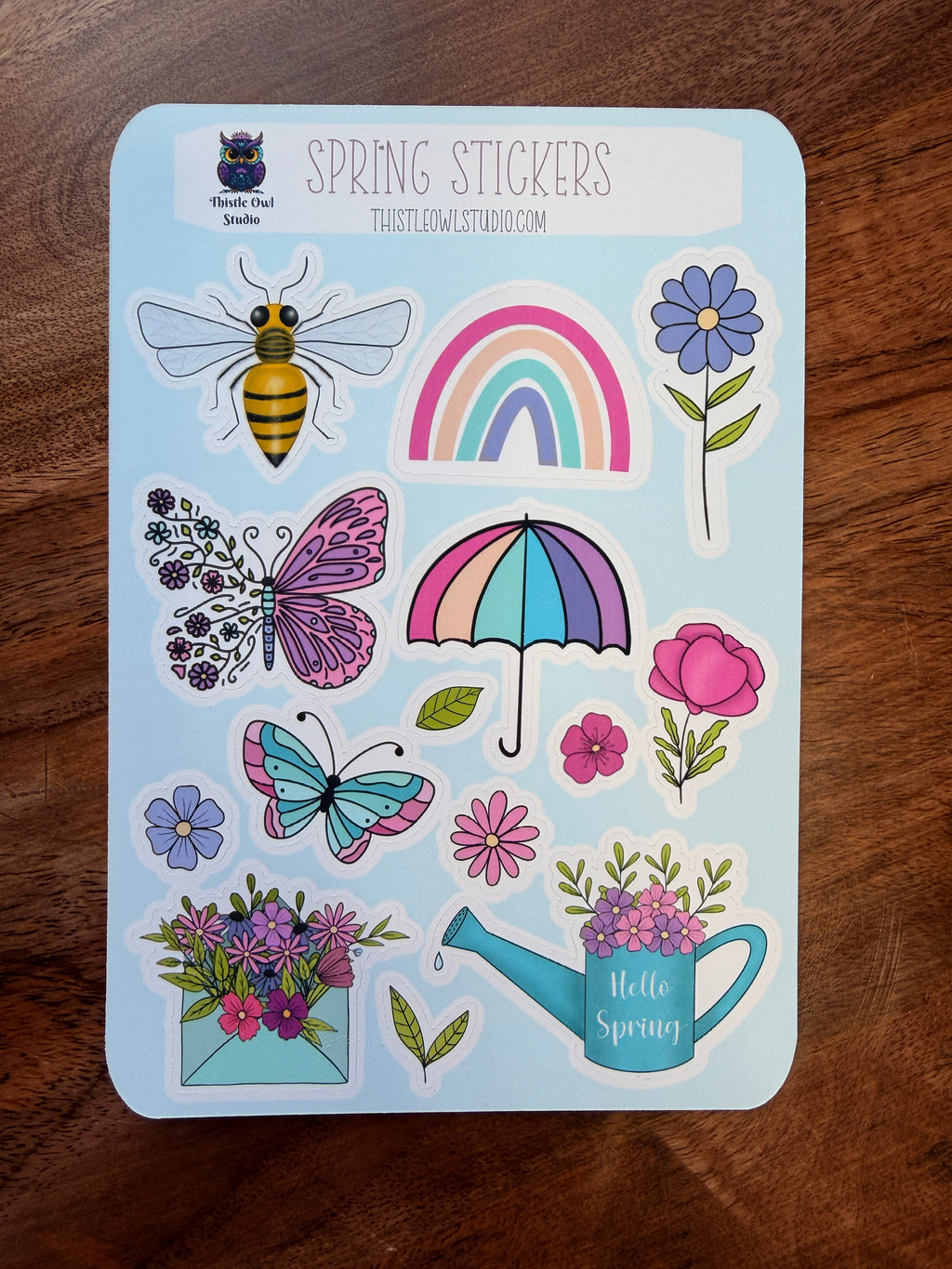 Spring Sticker Sheet