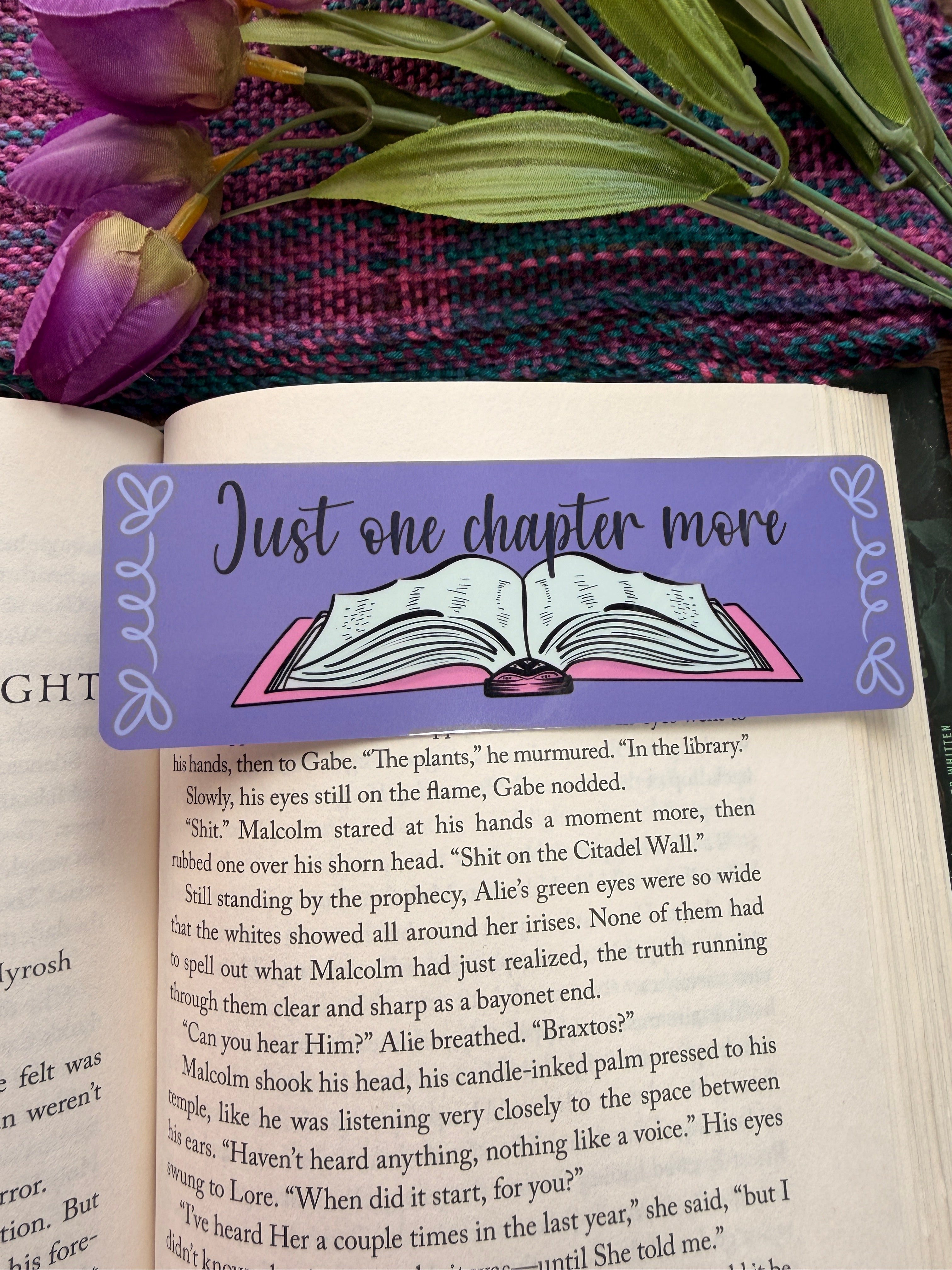 Just One Chapter More Bookmark