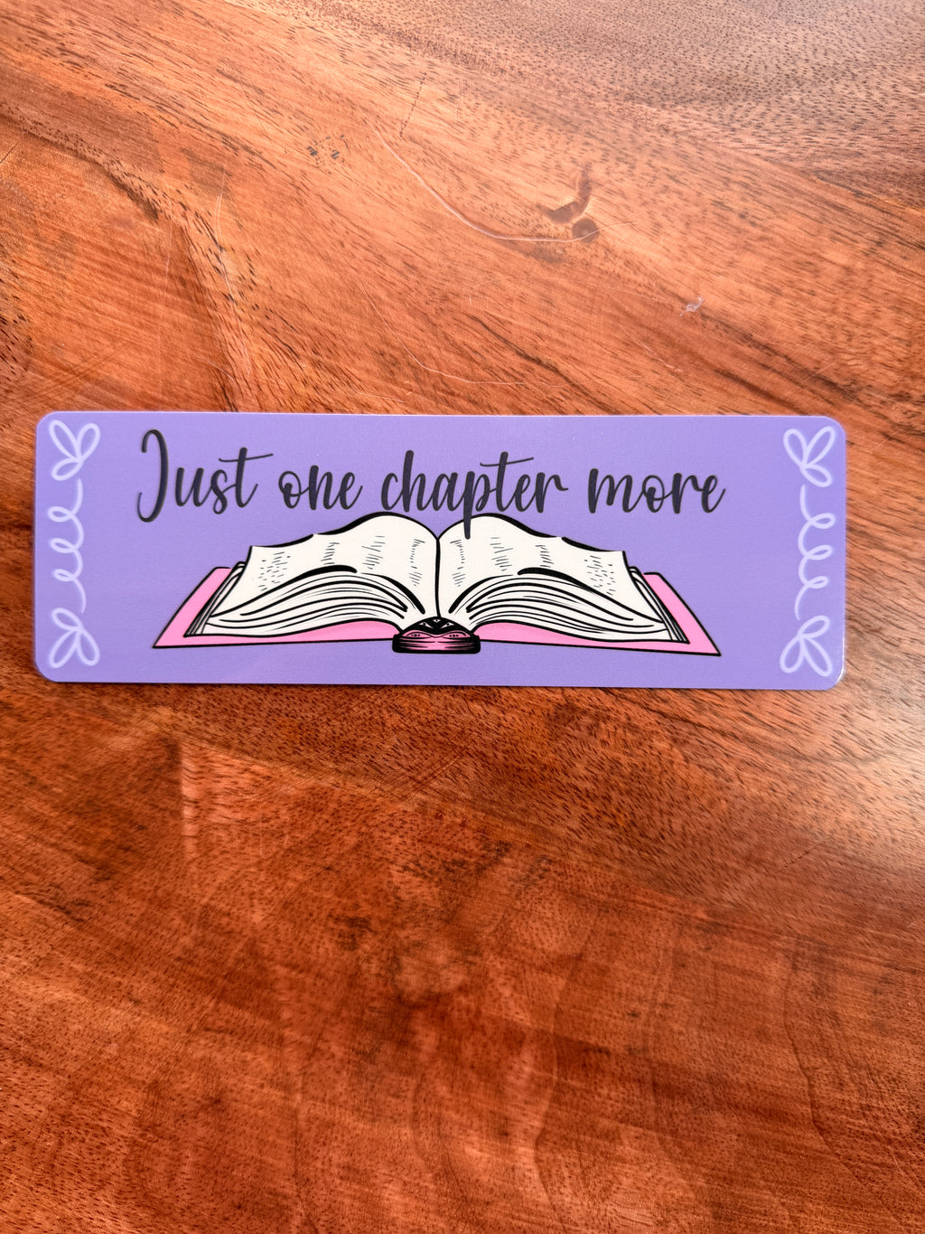Just One Chapter More Bookmark