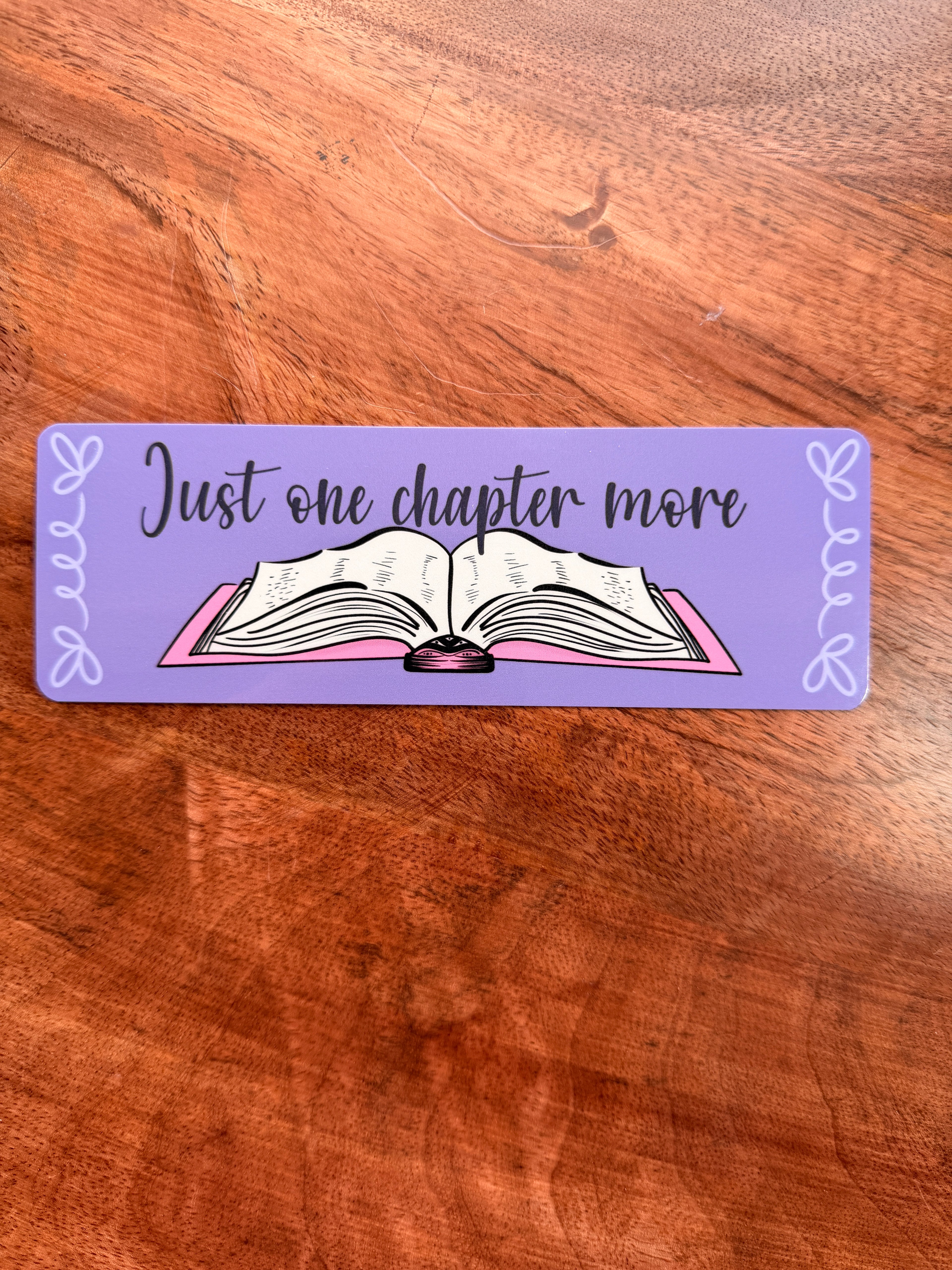 Just One Chapter More Bookmark