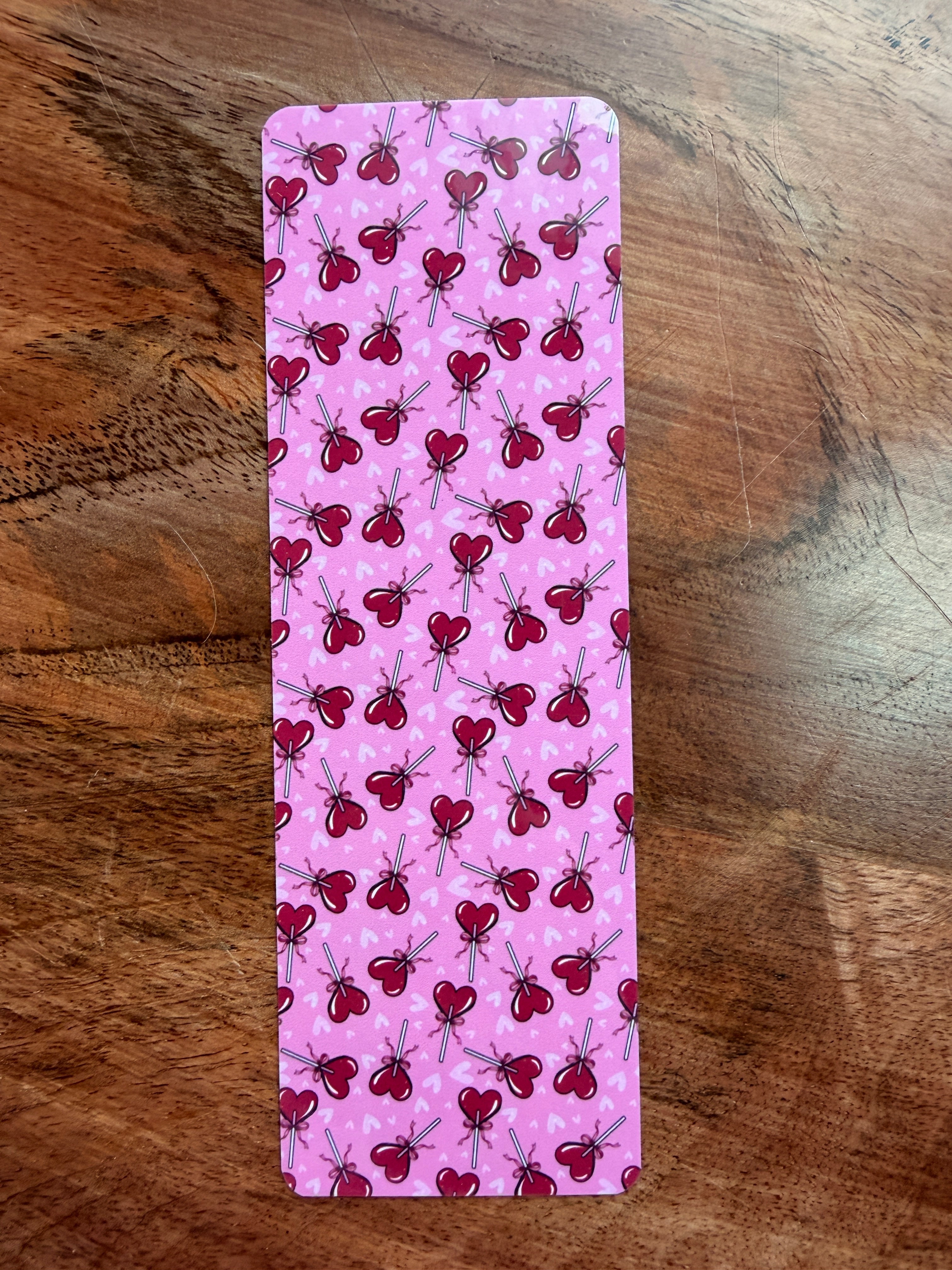 Heart Lollipop Bookmark