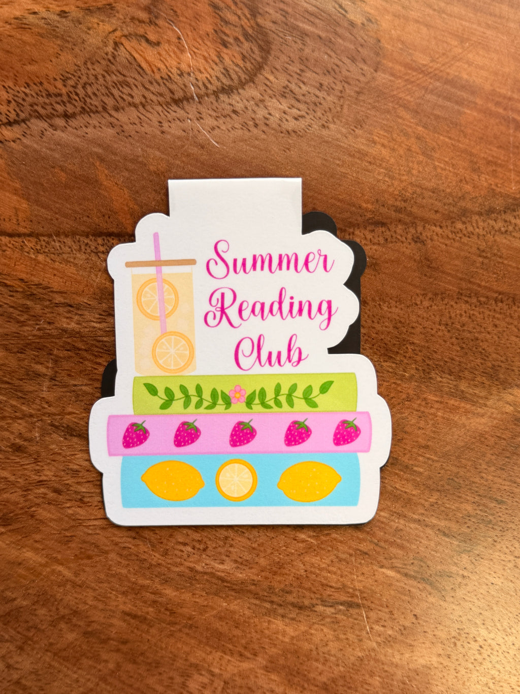 Summer Reading Club Magnetic Bookmark