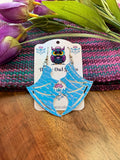 Iridecent Dragon Wing Earrings