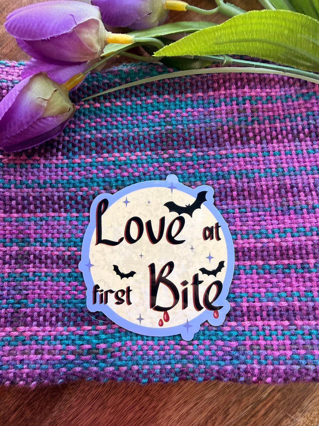 Love at First Bite Sticker