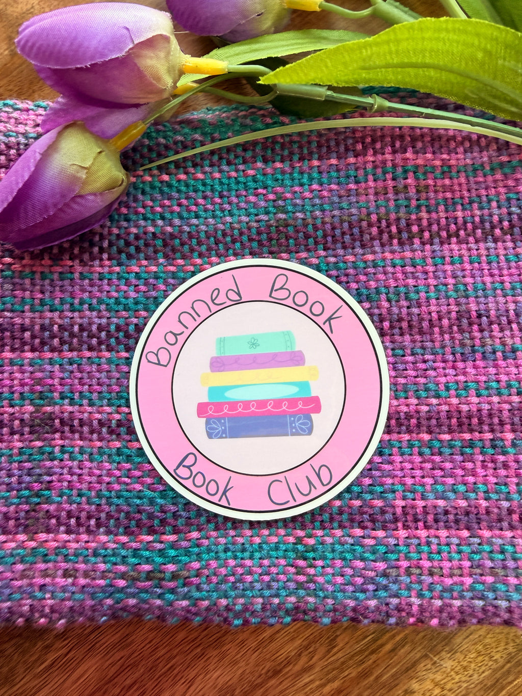 Banned Book Book Club Sticker
