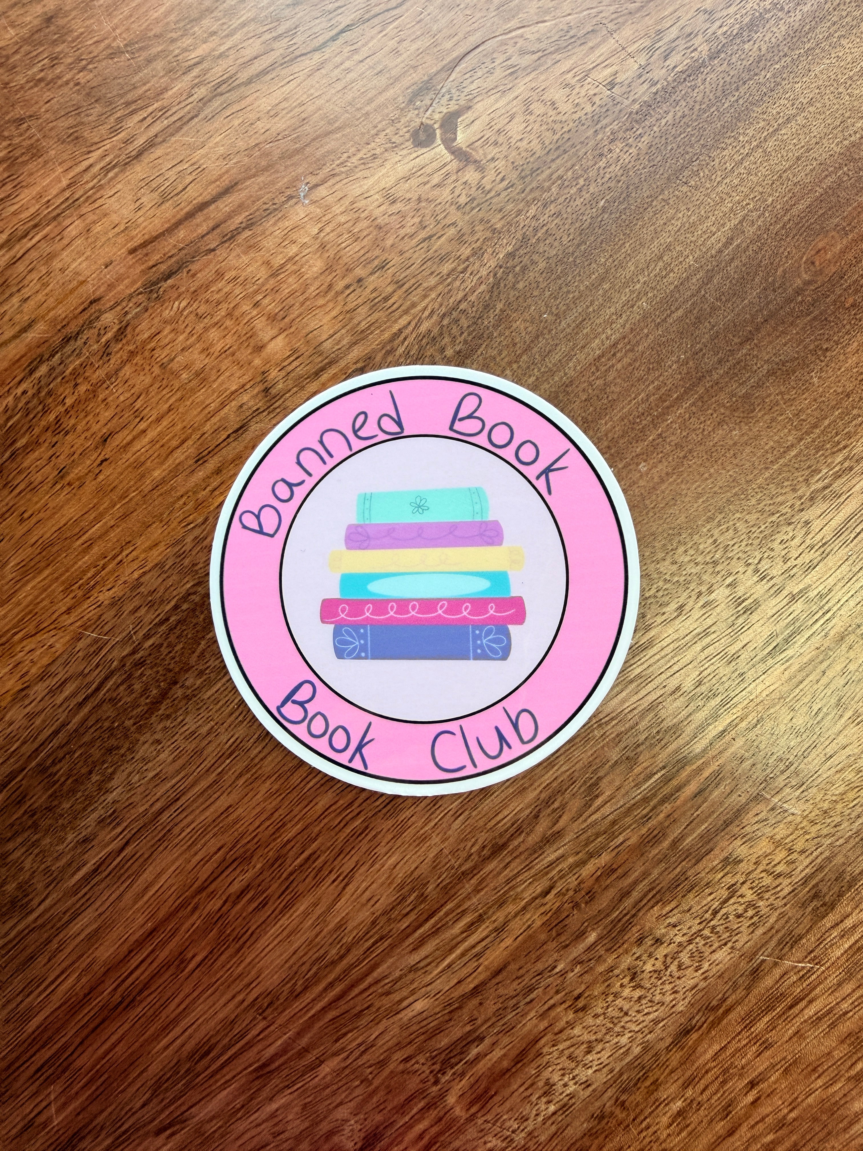 Banned Book Book Club Sticker
