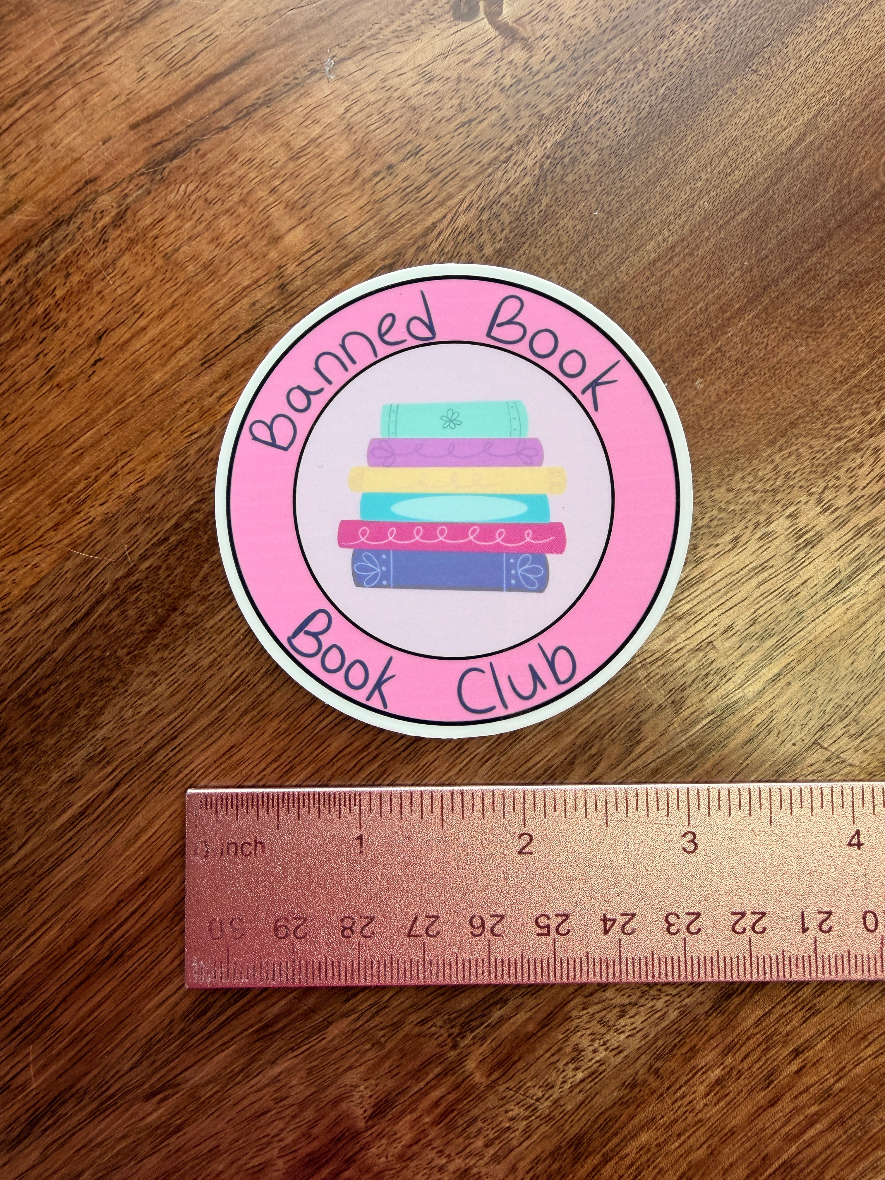 Banned Book Book Club Sticker