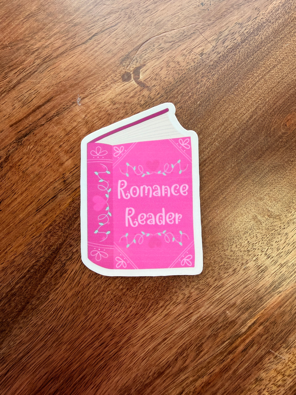 Romance Reader Sticker
