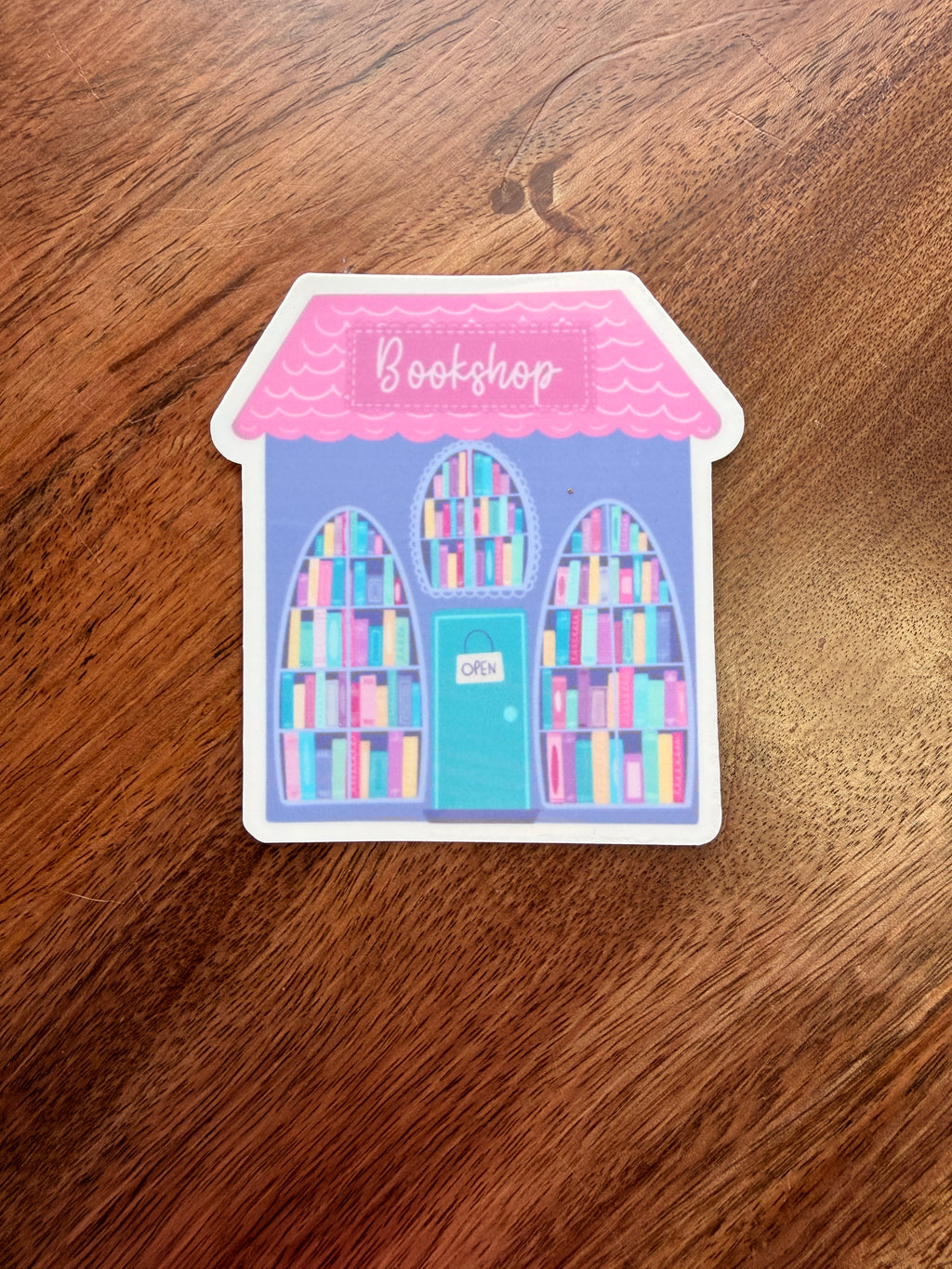 Bookshop Sticker