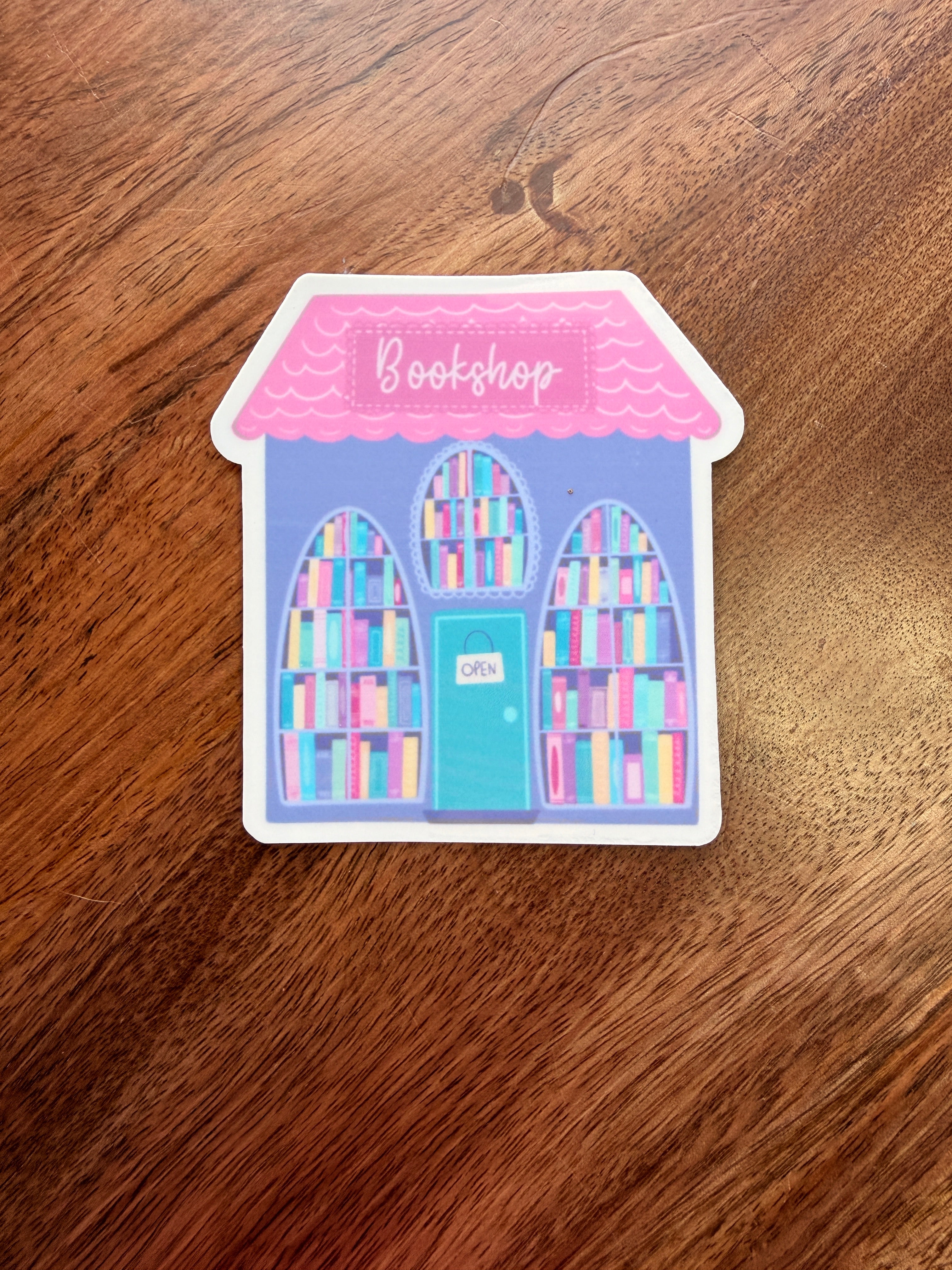 Bookshop Sticker
