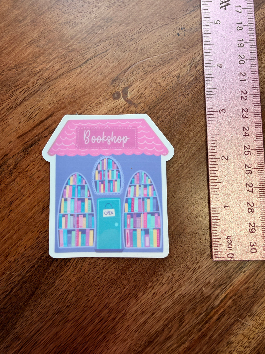 Bookshop Sticker