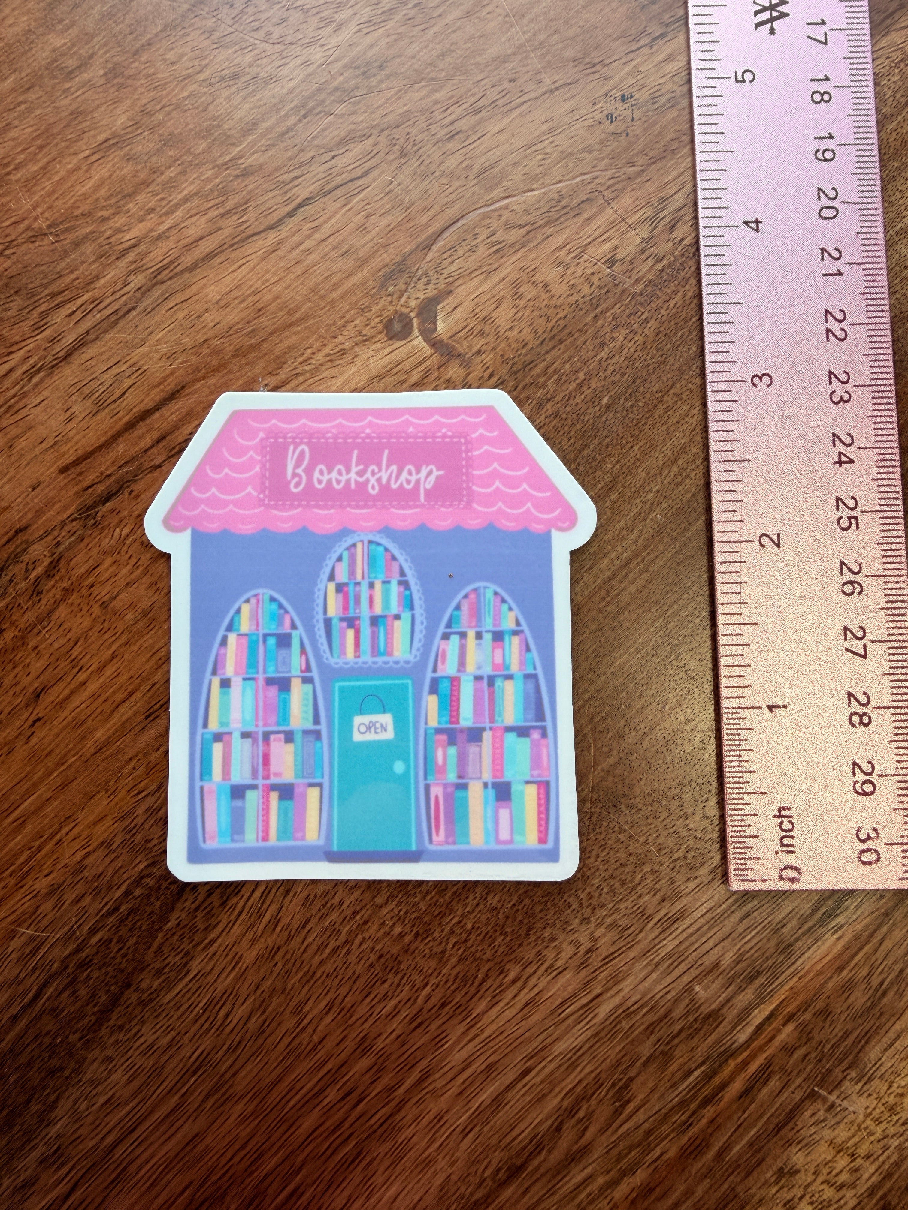 Bookshop Sticker