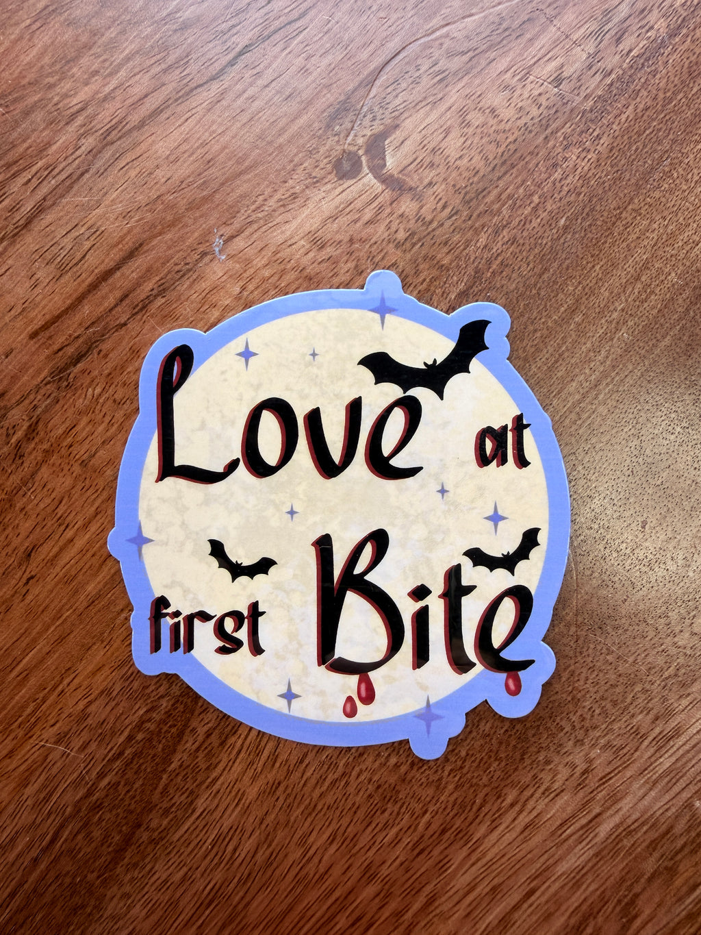 Love at First Bite Sticker