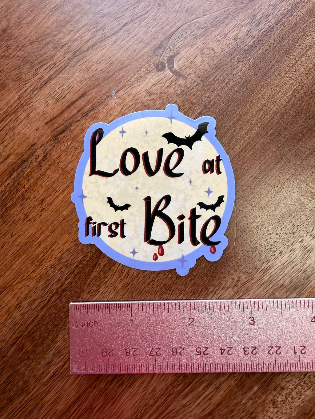 Love at First Bite Sticker