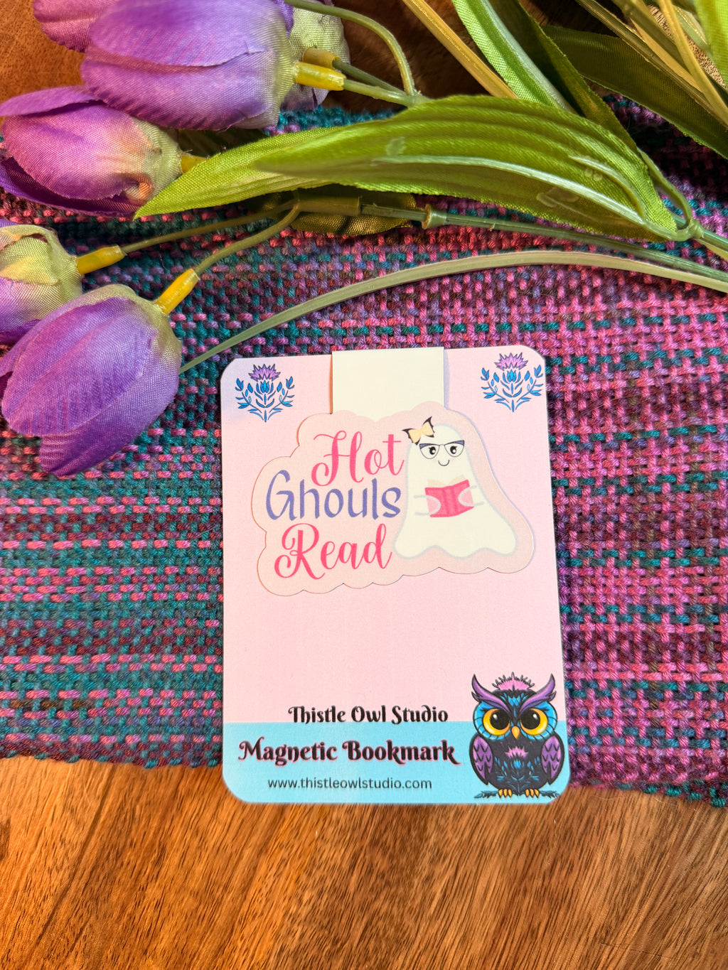 Hot Ghouls Read Magnetic Bookmark