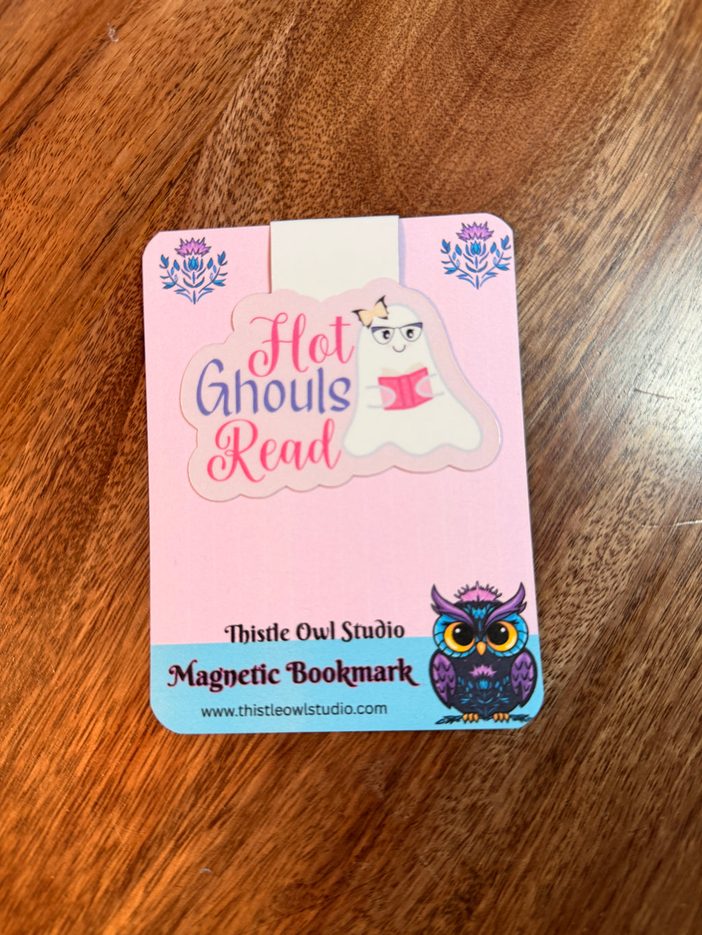 Hot Ghouls Read Magnetic Bookmark
