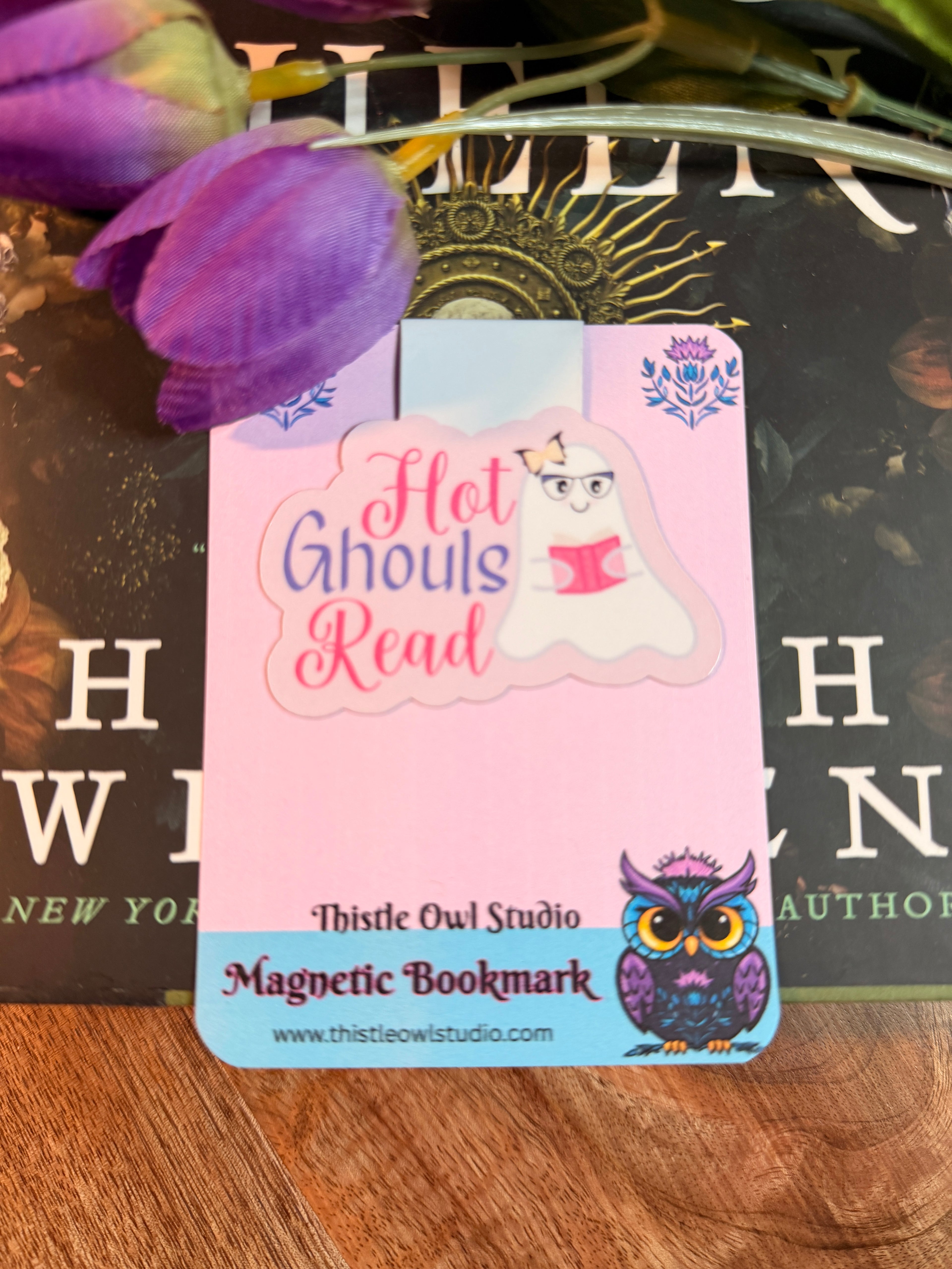 Hot Ghouls Read Magnetic Bookmark