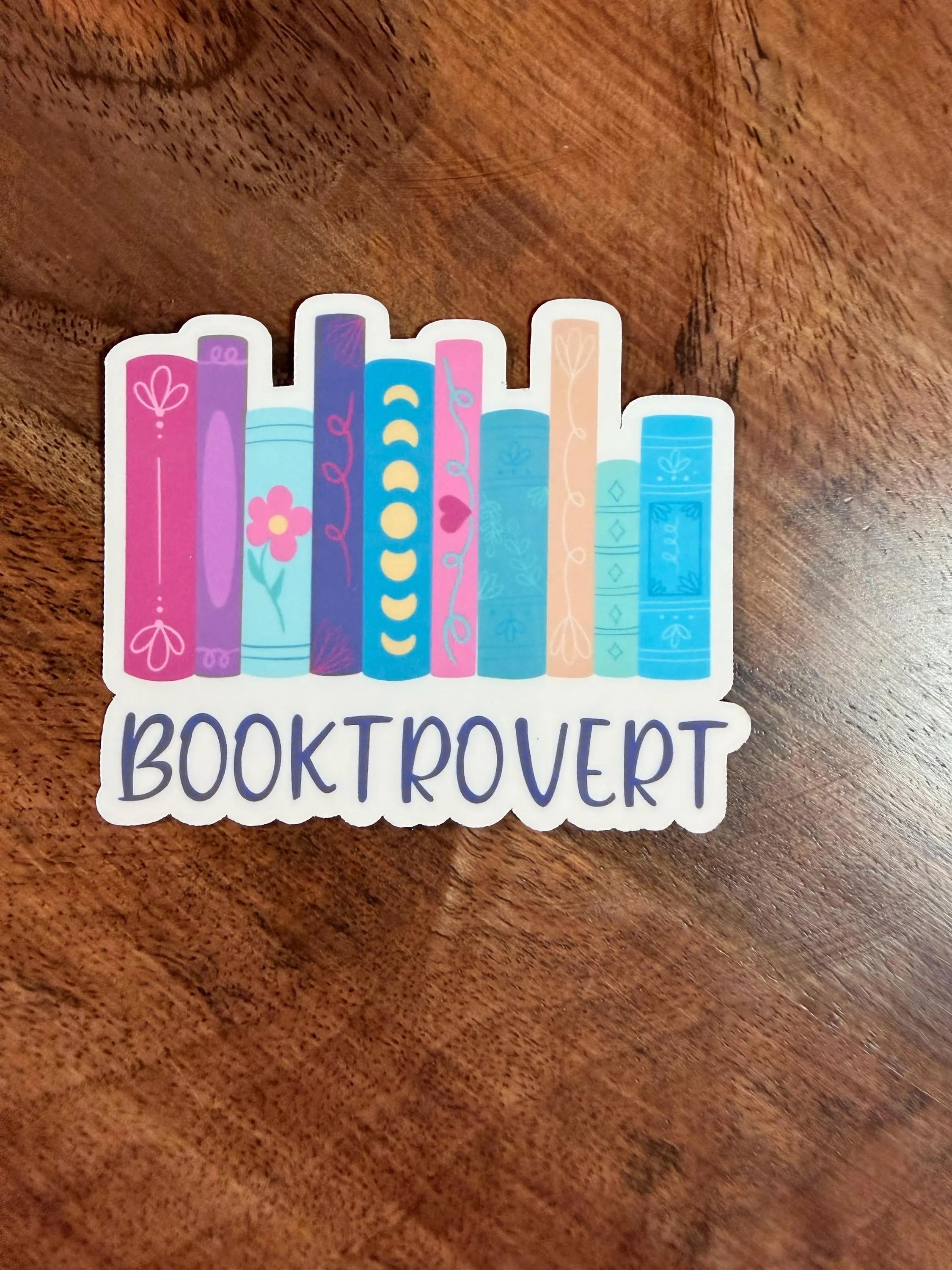 Booktrovert Vinyl Sticker