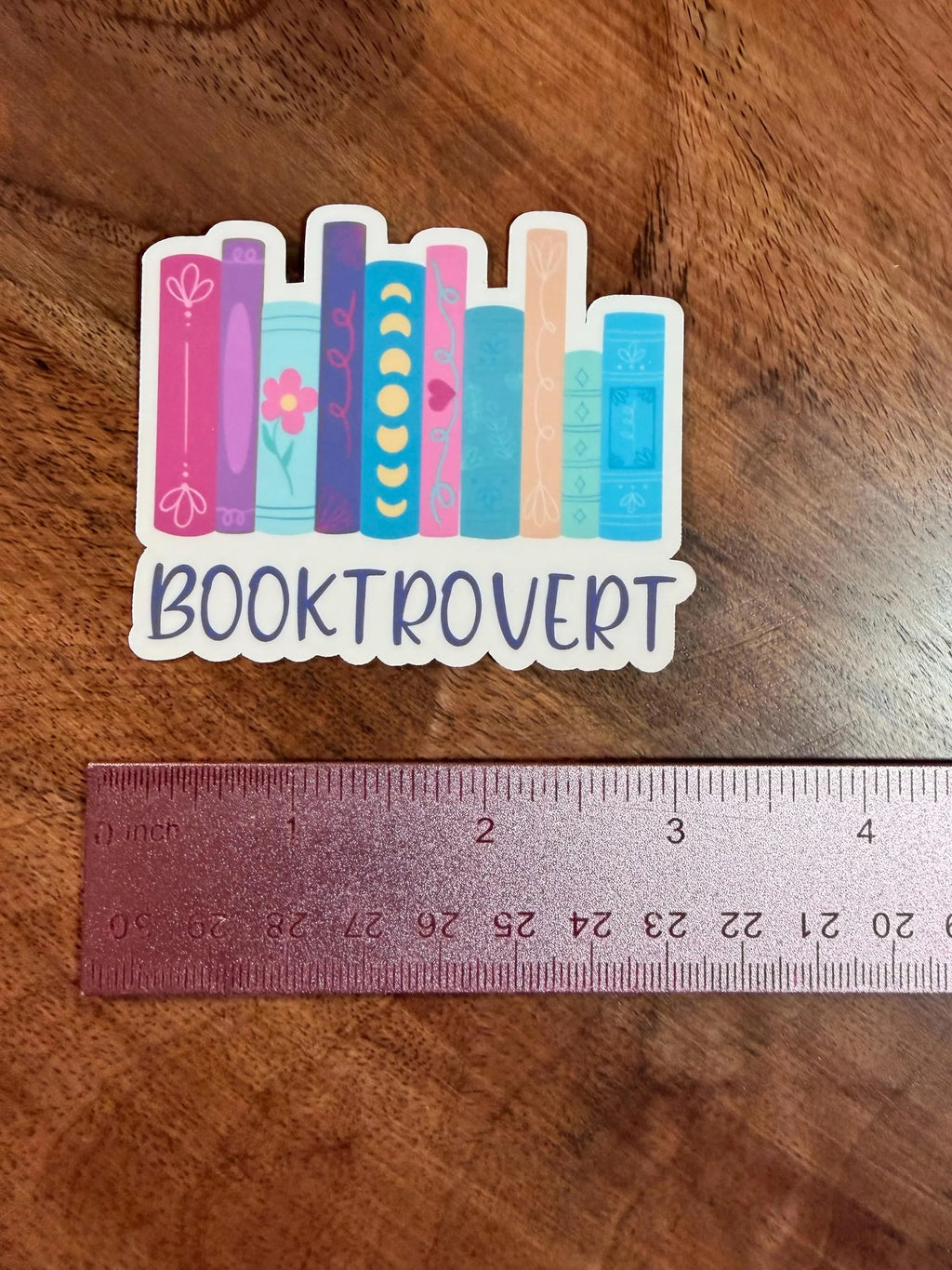 Booktrovert Vinyl Sticker