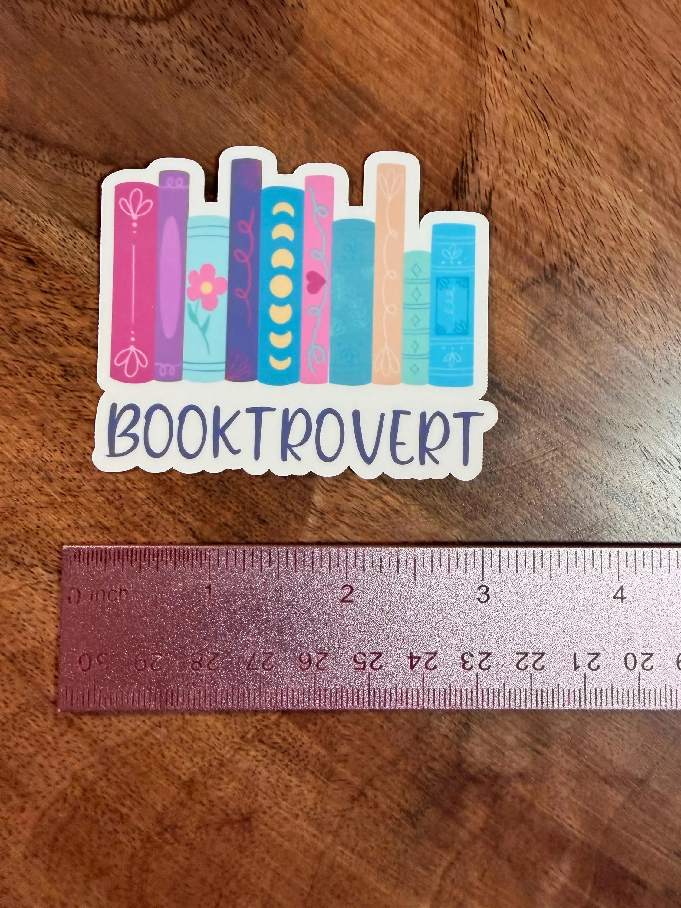 Booktrovert Vinyl Sticker