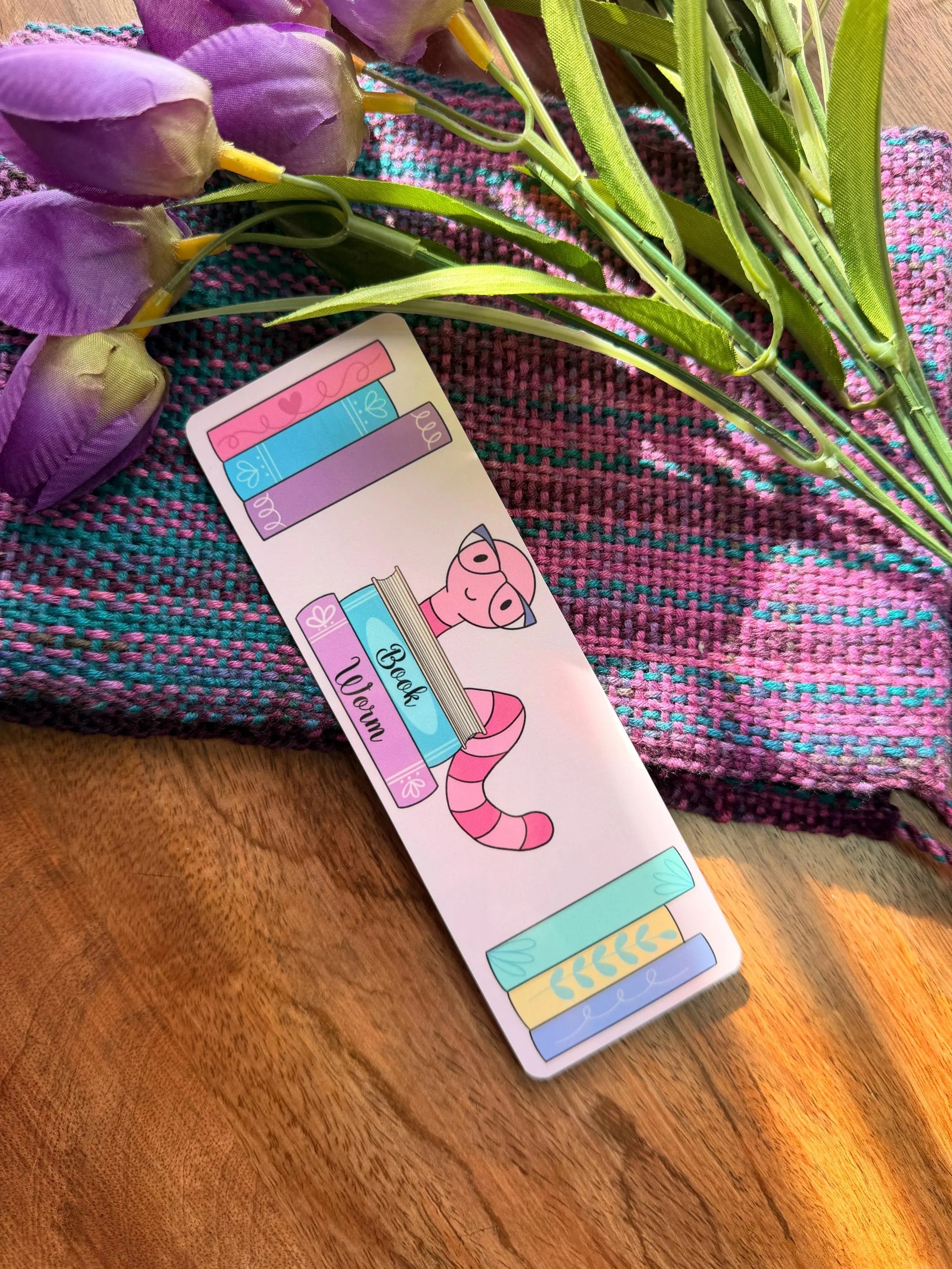 Bookworm Bookmark