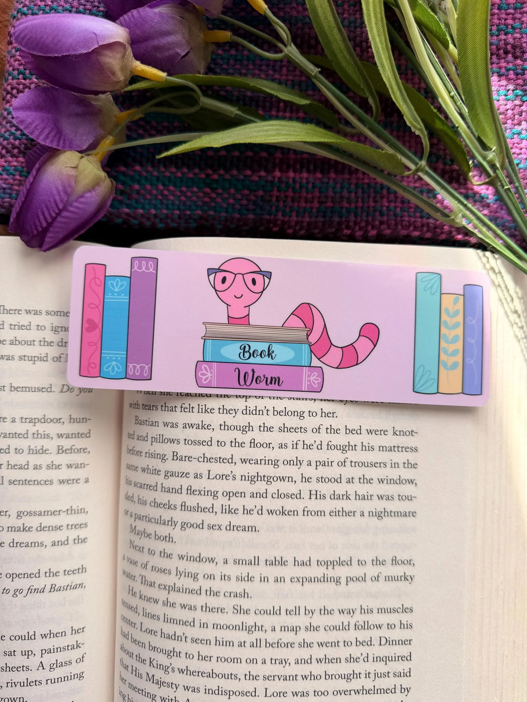 Bookworm Bookmark