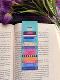 Hand Drawn Books & Coffee Bookmark