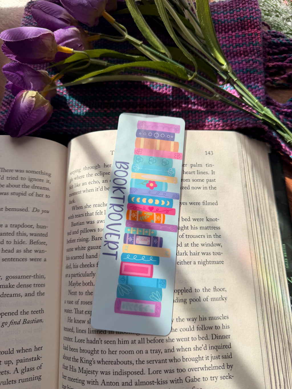 Booktrovert Bookmark